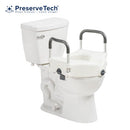 Drive Medical PreserveTech Secure Lock Raised Toilet Seat