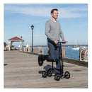 Drive Medical Economy Folding Knee Walker with Adjustable Height