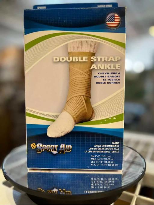 Double Strap Ankle Support, Large, Sportaid