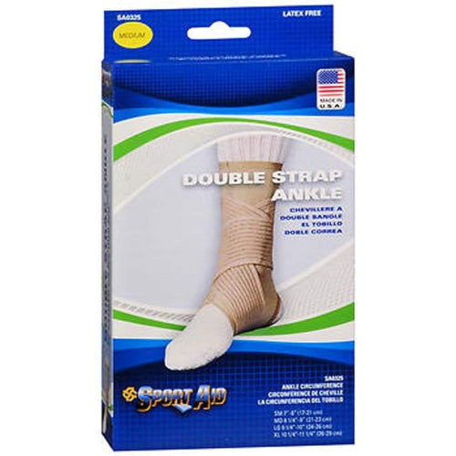 Sport Aid Double Strap Ankle Support
