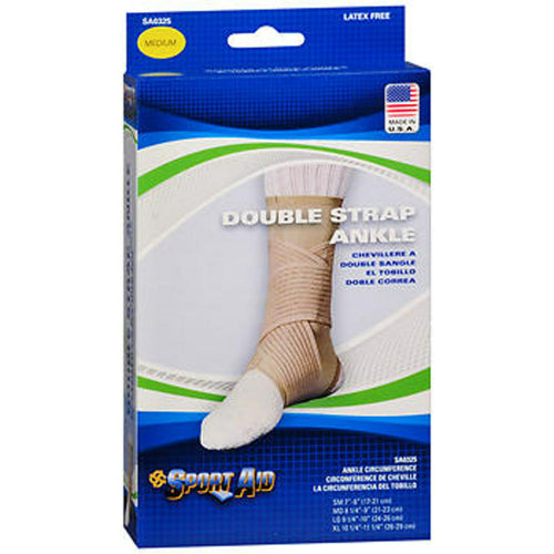 Sport Aid Double Strap Ankle Support