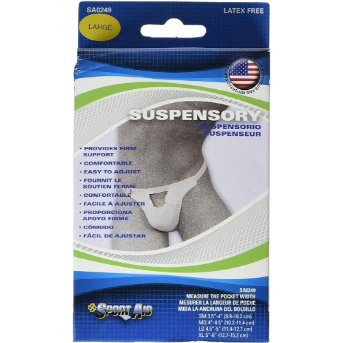 Athletic Supporter 3 Wide Large Sportaid