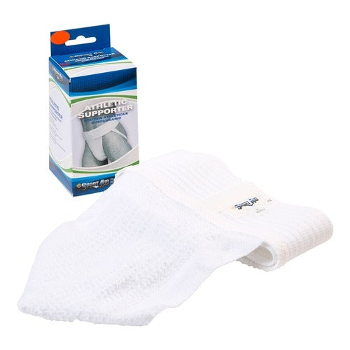 Sport Aid Athletic Supporter, 3 Inch Wide Waistband, Small