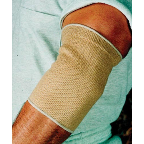 Sport Aid Elbow Support Slip-On for compression and comfort, small size, latex-free, perfect for elbow recovery and support, Moovkart.