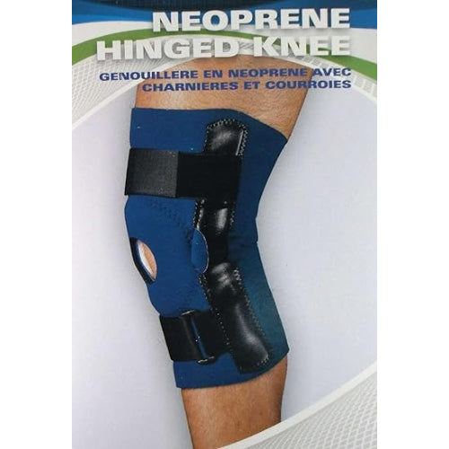 Sport Aid  Neoprene Open Patella Hinged Knee Brace, XX-Large