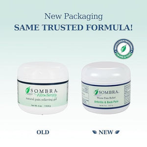 Sombra Warm Pain Relief Gel, 4 oz, Arthritis & Back Pain Relief Hover