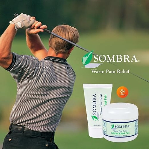 Sombra Warm Pain Relief Gel, 4 oz, Arthritis & Back Pain Relief