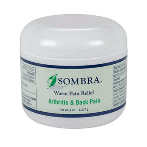 Sombra Warm Pain Relief Gel, 4 oz, Arthritis & Back Pain Relief