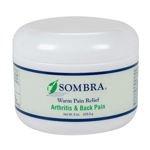 Sombra Warm Pain Relief offers fast, effective relief from arthritis and back pain, non-greasy, providing targeted pain relief, Moovkart.
