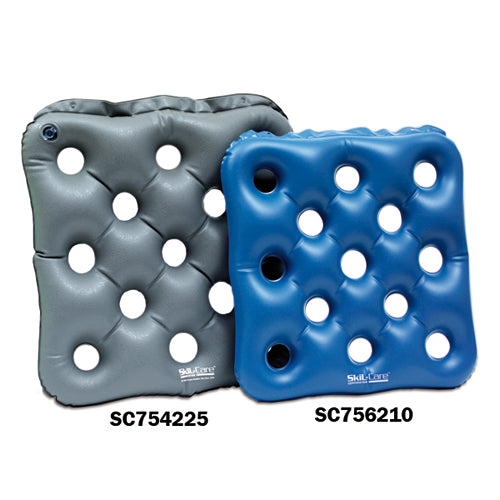 Skil-Care Air Inflatable Seat Cushion with antibacterial vinyl for pressure relief, Moovkart