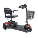 Drive Medical Scout 3 wheel Compact Scooter in Red, Moovkart