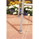 Medline Guardian Walker Glide Caps, durable and noise-free mobility support with smoothly on non-abrasive surfaces, case of 6. Moovkart