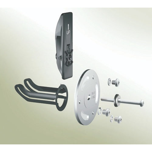Moen Securemount Anchors, Chrome, 1 Pair. Easy, secure grab bar installation without studs. Installs on various surfaces, Moovkart.