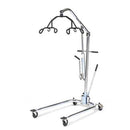 Hoyer Hydraulic Lifter with 4/6 Point Cradle, Adjustable Legs, 400 Lbs weight capacity, Long-wearing chrome finish, Moovkart