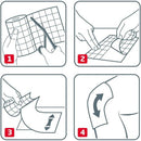 Hypafix Retention Tape, 2 Inch x 10 Yard Roll, Stretchable Non-Woven Tape for Medical Dressing Support