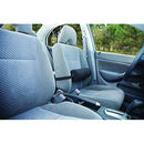 ObusForme Supporting Roll with Massage, Portable Lumbar and Neck Support with Soothing Vibration