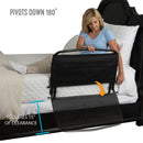 Stander Safety Bed Rail with Pouch 30 Inch Wide, Foldable Guard, Dual Strap, 300 Lb Capacity