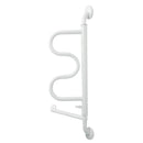 Stander Curve Grab Bar Pivoting Wall Mounted Ladder Support for Bathroom Safety and Fall Prevention. Moovkart