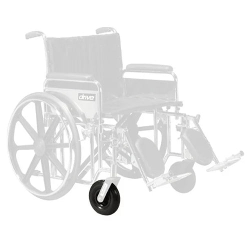 Drive Medical Optional Caster for Hemi-Chair, 6 Inches