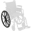 Drive Medical Rear Wheel Assembly for Cruiser III, easy to replace, durable, and designed for smooth mobility, stability, and reliable performance.
