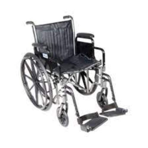 Caster only for Silver Sport Wheelchair 19cm PVC 1each