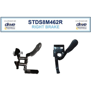 Drive Medical Right Brake Assembly for Silver Sport 2 wheelchair Hover