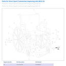 Drive Medical Front Axle Bolt for Silver Sport II Wheelchair, durable and easy-to-install replacement part, Moovkart