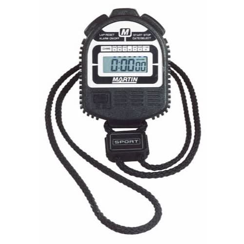 Martin 6-Function Digital Stopwatch with Split Timing for Sports, Trai ...