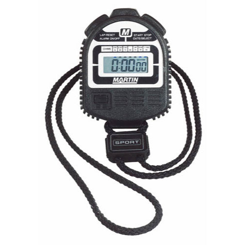 Martin 6-Function Stopwatch with large display for accurate sports timing, Moovkart