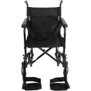 ProBasics Aluminum Lightweight Transport Wheelchair, padded armrests and swing-away footrests. Moovkart