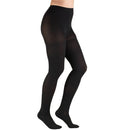 Truform 20-30 mmHg, Tall black pantyhose with reinforced seams for leg support, Moovkart