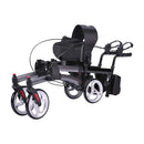 Drive Medical Elevate Upright Walker, Gray, 300 lbs Capacity