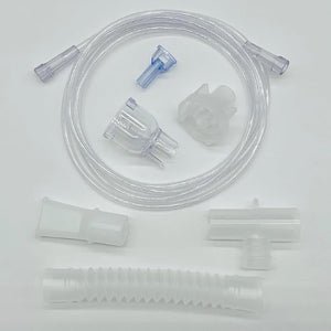 VixOne Nebulizer Kit with Universal T, Mouthpiece and 7-Foot Flexible Kink-Resistant Tubing Hover