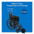 ProBasics K1 Lightweight Wheelchair – 16 x 16 Inch Seat