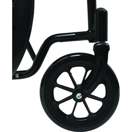 ProBasics K1 Lightweight Wheelchair 20 x16 Inches Seat Flip back Detachable Arms & Swing Away Foot Rests
