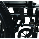 ProBasics K1 Lightweight Wheelchair with Flip-Back Armrests and Swing-Away Footrests, 20 x 16  Inches Seat