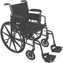 ProBasics K3 Lightweight Wheelchair with Swing Away Footrests, 20 x 16 Inches