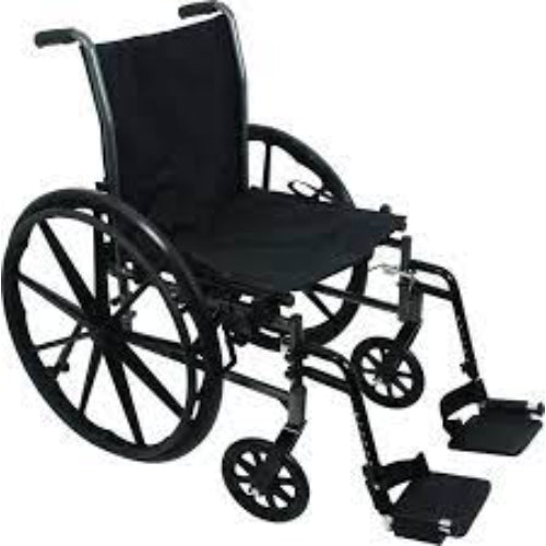 ProBasics K3 Lightweight Wheelchair with Swing Away Footrests, 20 x 16 Inches