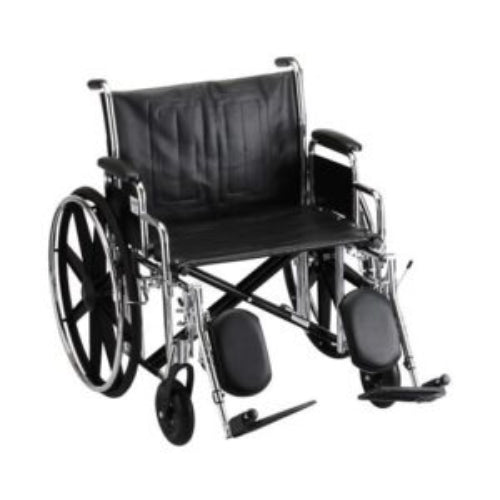 ProBasics K7 Heavy Duty Wheelchair Removable Desk Length Arms with Elevating Legrests, 22 Inches