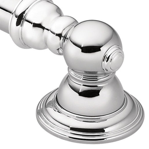 Moen Kingsley Chrome Grab Bar textured grip and corrosion‑resistant plating for secure hold, Moovkart