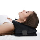Vive Health Cervical Traction Wedge Pillow With Removable Cushion for Neck and Spine Support