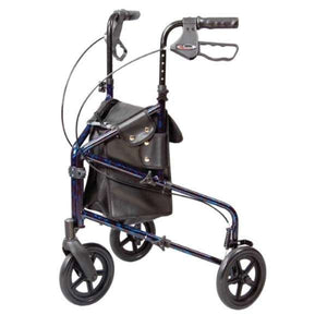 Carex Trio Roller Walker, Lightweight, Foldable & Stable Support