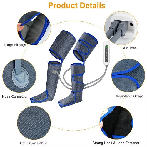 Renpho Leg Massager Air Compression Calf Feet Thigh Foot Massage