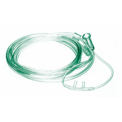 Generic Nasal Soft-Tip Cannula with 7 feet tubing and adjustable slide for secure, comfortable oxygen therapy. Moovkart