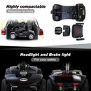 Homecare Four Wheel Foldable Electric Mobility Scooter with LED Lights and Adjustable Seat