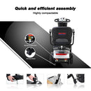 Homecare Four Wheel Foldable Electric Mobility Scooter with LED Lights and Adjustable Seat