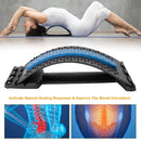 GUBENCI Multi-Level Back Stretcher for Lumbar Support and Pain Relief
