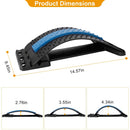 GUBENCI Multi-Level Back Stretcher for Lumbar Support and Pain Relief