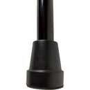 Blue Jay Offset Handle Cane with Soft Foam Grip, Black with Strap