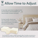 Therapeutica Cervical Sleeping Pillow Large for Spinal Alignment
